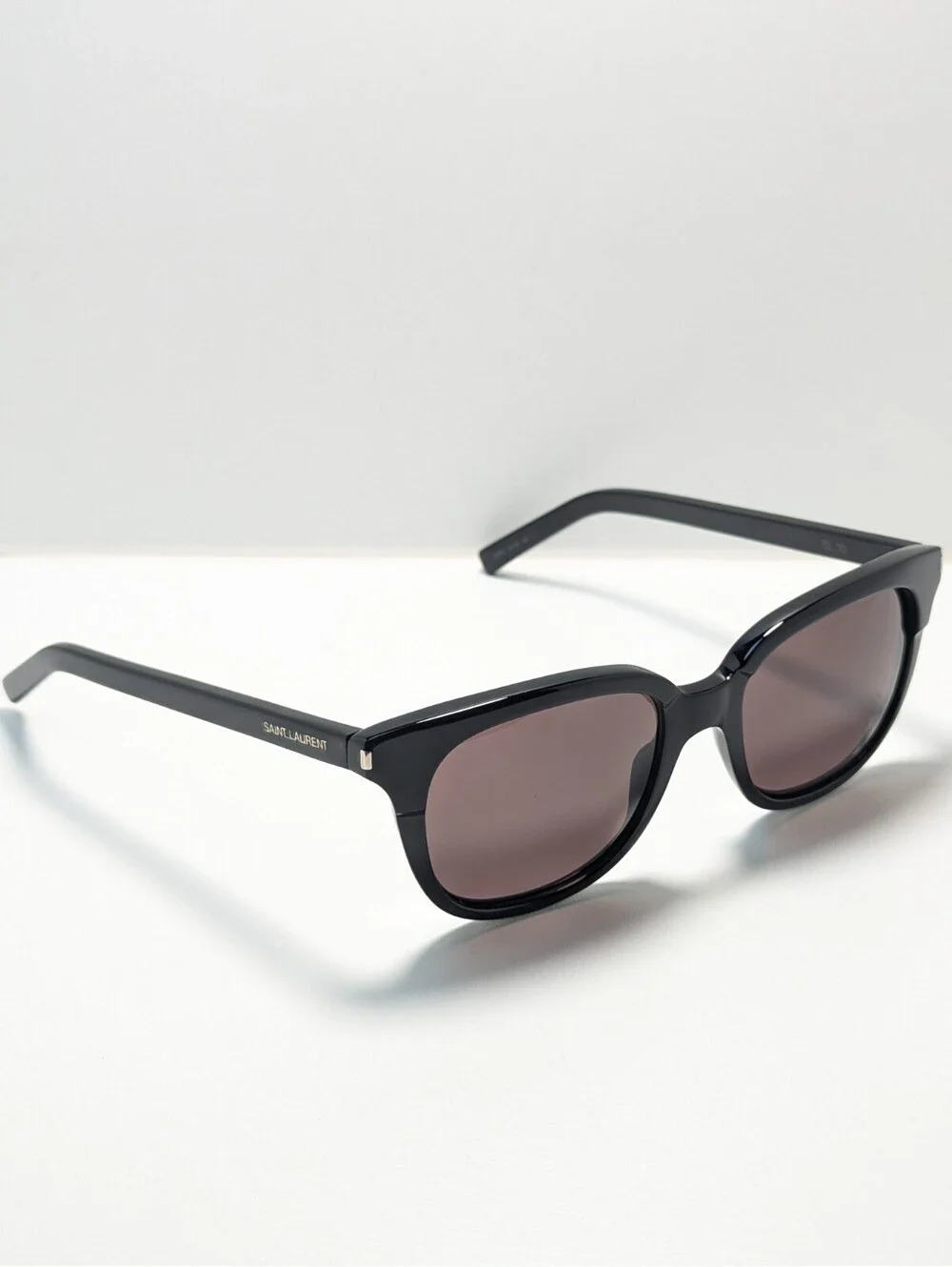Saint Laurent SL10 Chic Brown Rose UV Black Square Women’s Fashion Sunglasses